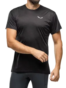 Salewa Puez Melange Dry Men Hiking TShirt Blackout Melange