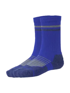 Oil And Gaz Sporty Unisex Hiking Sock Royal Blue/White