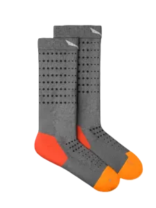 Salewa Pedroc Alpine Merino Quarter Men Hiking Sock Grey Light Melange