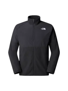The North Face Glacier Heavyweight Full Zip Fleece Men Hiking Jacket Asphalt Grey/Black