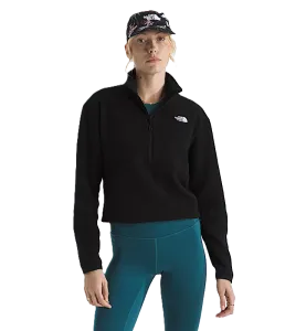 The North Face Glacier Fleece 1/2 Zip Women Hiking Fleece Black