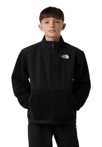 The North Face Teen Denali Boys Hiking Jacket Tnf Black