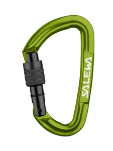 Salewa Hot G3 Screw Climbing Carabiner Fluo Green