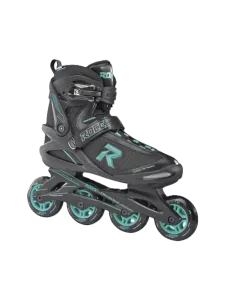 Roces Icon Women Skating Roller Skates Black/Aqua