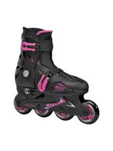 Roces Orlando Iii Girls Skating Roller Skates Black/Pink