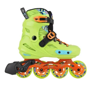 Micro MisCe Infinite Brake Set In Line SkRoller Skates Green/Multicolor