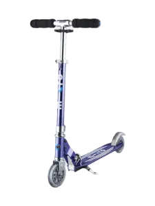 Micro Sprite Kids Skating Scooter Blue Stripe