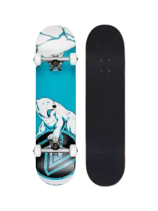 Penny Mini Polar Bear 7.25 Unisex Skating Skateboard Black/Blue/White