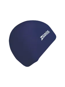 Zoggs Silicone Swim Swim Cap Navy