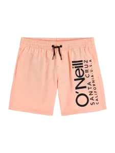 Oneill Original Cali Boys Beach Swim Short Coral Pop