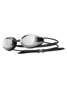 Tyr Black Hawk Racing Swim Goggles Silver/Metal/Black