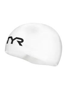 Tyr Competitor Racing Unisex Swim Cap White