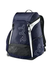 Tyr Alliance 30L Backpack Unisex Swim Navy/White