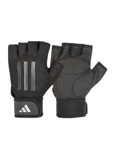 Adidas Accessories Elite Training Fitness Gloves Grey/Black