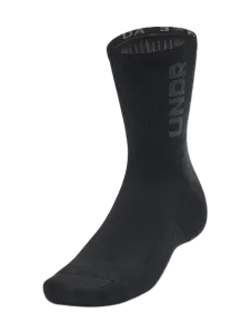 Under Armour 3 Maker 3P Unisex Training Sock Black/Pitch Grey