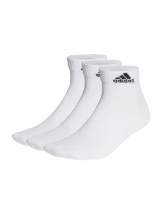 Adidas Thin And Light Ankle 3 Pairs Unisex Sportswear Sock White/Black
