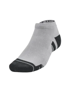 Under Armour Performance Tech Unisex Training Sock Mod Grey/White