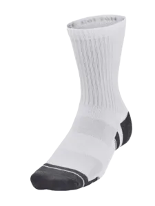 Under Armour Performance Unisex Training Sock White/Pitch Grey