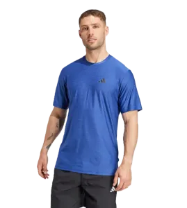 Adidas Essentials Stretch Men Training T-Shirt Semi Blue/Black