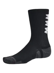 Under Armour Performance Tech  Unisex Training Sock Black/White