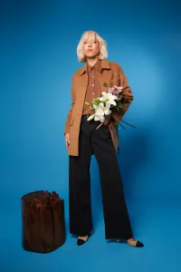 Structured Coat With Four Pockets