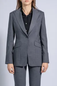 Tailored single button blazer