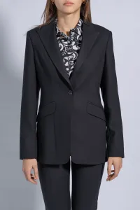 Tailored single button blazer
