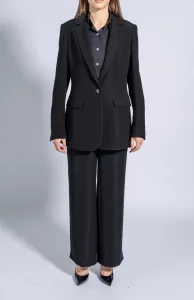 Single Breasted, Tailored Longline Blazer