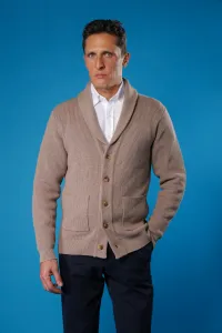 Col Shawl Cotton Cardigan