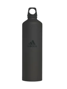 Adidas Steel 0.75 L Unisex Training Water Bottle Black