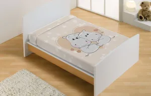 Hippo Baby Blanket