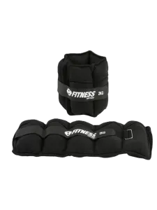 Irm-Fitness Wrist Weight 2Kgx2Pcs Adjustable Black
