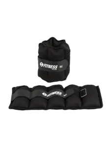 Irm-Fitness Wrist Weight 3Kgx2Pcs Adjustable Weight Black