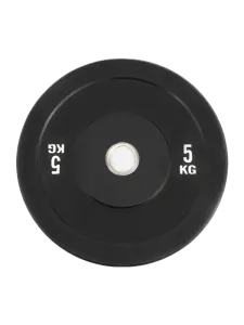 Aln Accessories Rubber Bumper Plates 5 Kg Black