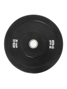 Aln Accessories Rubber Bumper Plates 10 Kg Black