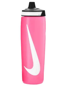 Nike Refuel 24 Oz Unisex Training Water Bottle Pink/Black/White