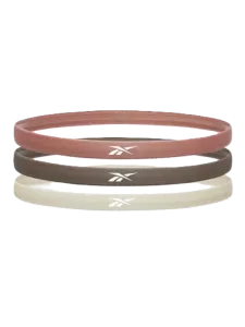Reebok Accessories Set Of 3 Women Fitness Band Pink Clay/Brown
