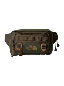 The North Face Base Camp Lumbar Men Hiking Bags Cases And Luggage Taupe Green/Smokey