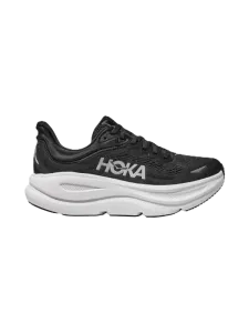 Hoka Bondi 9 Women Running Shoes Black/White