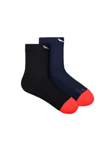 Salewa Wildfire Merino Hemp Quarter Women Sock Black/Navy