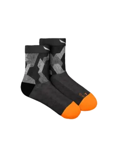 Salewa Pedroc Camo Merino Quarter Men Sock Black