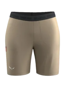 Salewa Puez 4 Women Hiking Short Beige Quicksand