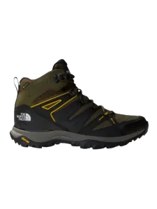The North Face Hedgehog Goretex Men Hiking Boots Taupe Green/Black