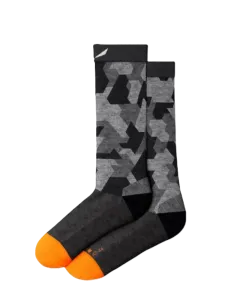 Salewa Pedroc Camo Men Hiking Sock Blackout/Orange