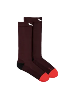 Salewa Mountain Trainer Merino Women Hiking Sock Red Syrah