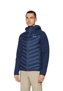 Salewa Fanes Sarner Down Hybrid Men Hiking Jacket Blue Navy Blazer