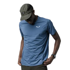 Salewa Pedroc Dry Hybrid Men Hiking T-Shirt Java Blue