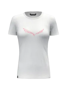 Salewa Solidlogo Dry Women Hiking T-Shirt White