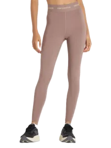 New Balance Nb Sleek High Rise Sport 25" Women Lifestyle 7/8 Tight Earth Shadow