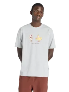 New Balance Chicken Or Newbie Men Lifestyle T-Shirt Athletic Grey